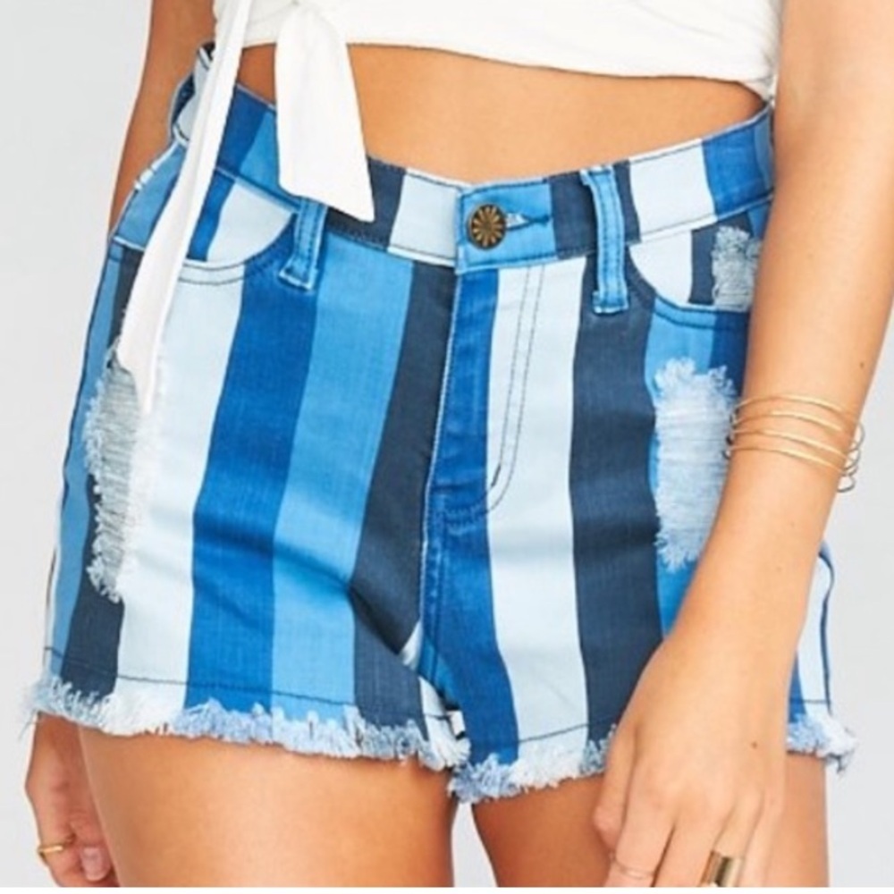Show me your MuMu Toledo tear drop shorts
